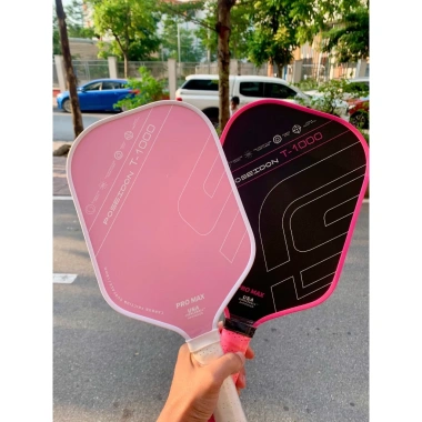 Vợt Pickleball T1.000 Promax Carbon Siêu Nhám, Siêu Nhẹ, Trợ Lực Mạnh – 338.000₫