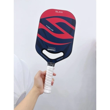 Vợt Pickleball T1.100 Lux 14mm Siêu Nhám Full Carbon - Giá 750k, Tặng Quấn Cán