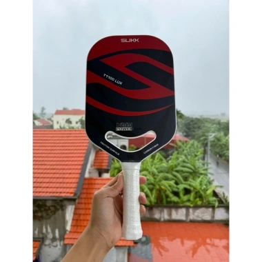 Vợt Pickleball T1.100 LUX Power Air 16mm Carbon Fibre Siêu Bền Nhẹ Mặt Nhám Xoáy Thiết Kế Cao Cấp 5