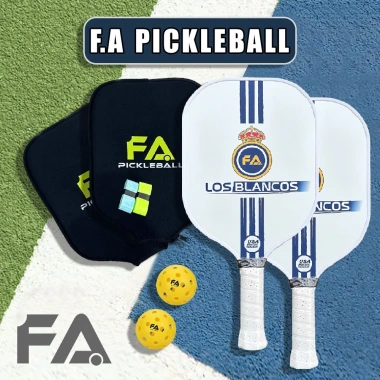 Vợt Pickleball T300 Nhám Cao Cấp Người Mới Combo Quà Fan Real Madrid - 500.000đ