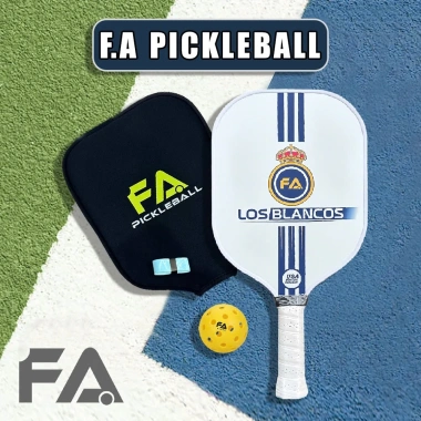 Vợt Pickleball T300 Nhám Cao Cấp Người Mới Combo Quà Fan Real Madrid - 500.000đ