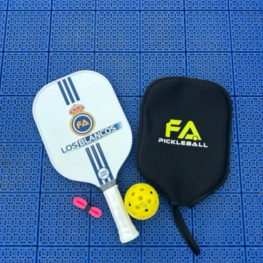 Vợt Pickleball T300 Nhám Cao Cấp Người Mới Combo Quà Fan Real Madrid - 500.000đ