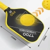 Vợt Pickleball T700 FIBER PRO Sợi Carbon Siêu Nhẹ Bề Mặt Nhám Nhiều Màu - Giá 550k (Giảm từ 687.5k) - DONLIMA 5