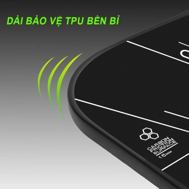 Vợt Pickleball T700 FIBER PRO Sợi Carbon Siêu Nhẹ Bề Mặt Nhám Nhiều Màu - Giá 550k (Giảm từ 687.5k) - DONLIMA 6