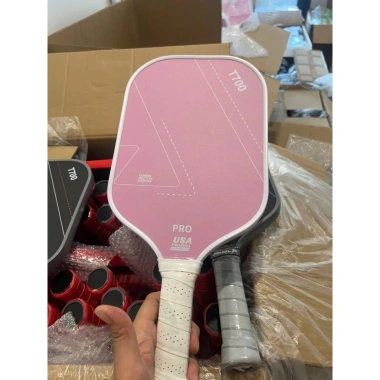 Vợt Pickleball T700 PRO Carbon Fiber 16mm Mặt Nhám - Siêu Bền, Giá Ưu Đãi 459.000₫