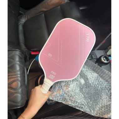Vợt Pickleball T700 PRO Hồng Carbon Loại 1 - Giá ưu đãi 465k Chính chủ