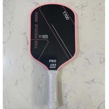 Vợt Pickleball T700 PRO Viền Hồng - Mặt Carbon Siêu Nhám, Giá ưu đãi 345.000₫