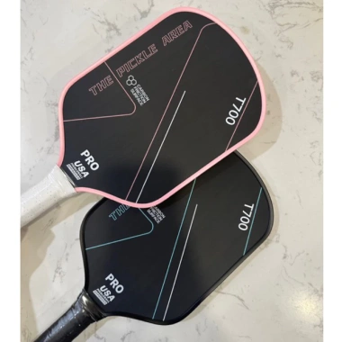 Vợt Pickleball T700 PRO Viền Hồng - Mặt Carbon Siêu Nhám, Giá ưu đãi 345.000₫