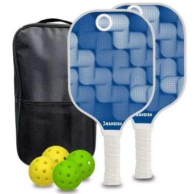 Vợt Pickleball Thủy Tinh Nhẹ Bền, thích hợp huấn luyện và trận đấu, cho mọi cấp độ 4 Vợt Pickleball Thủy Tinh Nhẹ Bền, thích hợp huấn luyện và trận đấu, cho mọi cấp độ 4