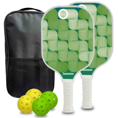 Vợt Pickleball Thủy Tinh Nhẹ Bền, thích hợp huấn luyện và trận đấu, cho mọi cấp độ
