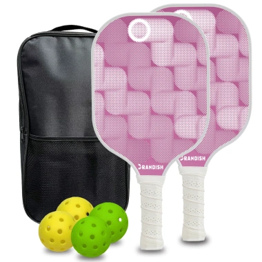 Vợt Pickleball Thủy Tinh Nhẹ Bền, thích hợp huấn luyện và trận đấu, cho mọi cấp độ