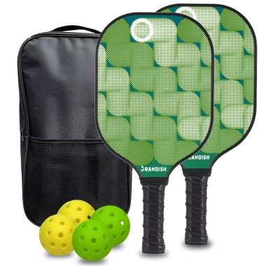Vợt Pickleball Thủy Tinh Nhẹ Bền, thích hợp huấn luyện và trận đấu, cho mọi cấp độ