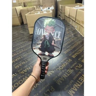 Vợt Pickleball Trẻ Em 14mm Sợi Thủy Tinh, Lõi Tổ Ong, In 2 Mặt, Tặng Bóng và Quấn Vợt, Bền Bỉ Giá Ưu Đãi 189k 4