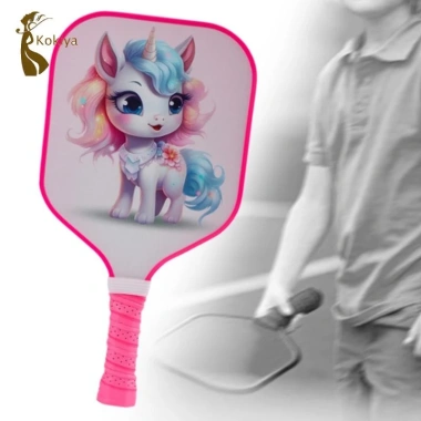 Vợt Pickleball trẻ em sợi carbon nhẹ chuyên nghiệp – Thi đấu trong nhà, 205.200₫ 8
