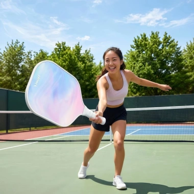 Vợt Pickleball Viwozz 16mm T700 Carbon – Thiết kế thời trang, tăng sức mạnh tấn công, giá 399k