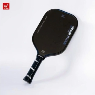 Vợt Pickleball Wika Bao Fire Chính Hãng, Mặt Carbon T700 Thế Hệ Mới Bền Bỉ, Giá 2,4tr