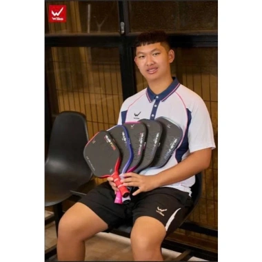 Vợt Pickleball Wika Bao Fire Chính Hãng, Mặt Carbon T700 Thế Hệ Mới Bền Bỉ, Giá 2,4tr 9 Vợt Pickleball Wika Bao Fire Chính Hãng, Mặt Carbon T700 Thế Hệ Mới Bền Bỉ, Giá 2,4tr 9