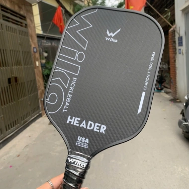 Vợt Pickleball Wika Cacbon Pro 100% Carbon T1.000 16mm mặt nhám - Giá chỉ 1.099.000 VND