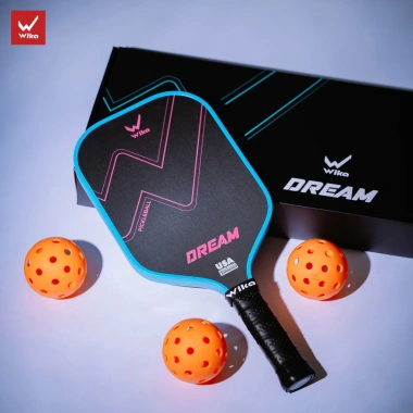 Vợt Pickleball Wika DREAM chính hãng - Carbon T-700, độ nhám chuẩn, tăng ma sát, giá ưu đãi 595.000₫