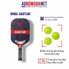 Vợt Pickleball Wika Gastan Carbon T1.000 - Giá 499.000₫, bám cao, tập luyện & thi đấu