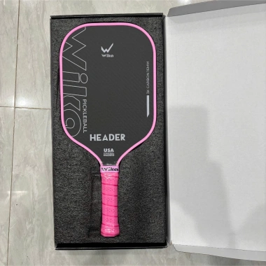 Vợt Pickleball Wika Header Carbon T1.000 cao cấp chính hãng - nhẹ đỏ, giá rẻ 968k, phù hợp thi đấu chuyên nghiệp 9 Vợt Pickleball Wika Header Carbon T1.000 cao cấp chính hãng - nhẹ đỏ, giá rẻ 968k, phù hợp thi đấu chuyên nghiệp 9