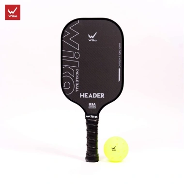 Vợt Pickleball Wika Header Đen Chính Hãng Siêu Nhẹ, Thiết Kế Hiện Đại, Cầm Chắc Tay, Giá 600.000 VND