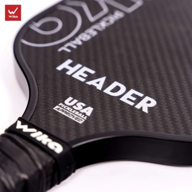 Vợt Pickleball Wika Header Đen Chính Hãng Siêu Nhẹ, Thiết Kế Hiện Đại, Cầm Chắc Tay, Giá 600.000 VND