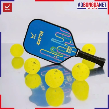 Vợt Pickleball Wika Katta Cao Cấp Carbon Bền Đẹp - Siêu Nhẹ, Cầm Chắc, Giá 600k