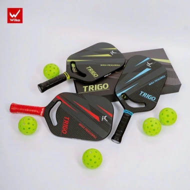 Vợt Pickleball Wika Trigo Carbon 3K chính hãng, siêu nhẹ, bền đẹp, giá 1.725.000 VND 4 Vợt Pickleball Wika Trigo Carbon 3K chính hãng, siêu nhẹ, bền đẹp, giá 1.725.000 VND 4