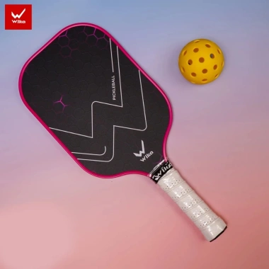 Vợt Pickleball Wika Vigor Carbon Siêu Nhẹ Nhám Tăng Ma Sát Tặng Bóng và Cuộn Cân Giá 539k