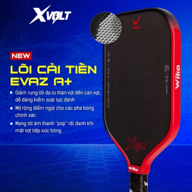 Vợt Pickleball Wika X-Volt Carbon Trọng Lượng Nhẹ, Độ Bền Cao - Giá 2.000.000₫