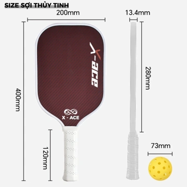 Vợt Pickleball X-Ace Đỏ Đô Carbon 16mm Chuẩn Quốc Tế Dùng Trong Nhà Ngoài Trời Tặng 1 Bóng Giảm Giá 22% 300.000₫ 4 Vợt Pickleball X-Ace Đỏ Đô Carbon 16mm Chuẩn Quốc Tế Dùng Trong Nhà Ngoài Trời Tặng 1 Bóng Giảm Giá 22% 300.000₫ 4