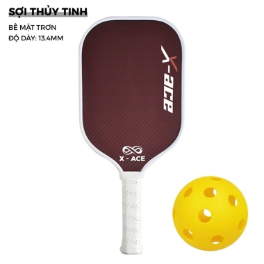 Vợt Pickleball X-Ace Đỏ Đô Carbon 16mm Chuẩn Quốc Tế Dùng Trong Nhà Ngoài Trời Tặng 1 Bóng Giảm Giá 22% 300.000₫ 10 Vợt Pickleball X-Ace Đỏ Đô Carbon 16mm Chuẩn Quốc Tế Dùng Trong Nhà Ngoài Trời Tặng 1 Bóng Giảm Giá 22% 300.000₫ 10