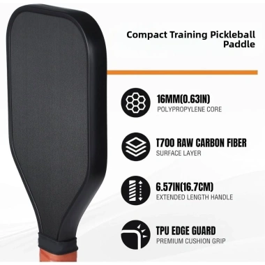 Vợt Pickleball YONGWANG66ZX - Điểm Ngọt, Tay Cầm Chống Trượt, Phù hợp mọi lứa tuổi