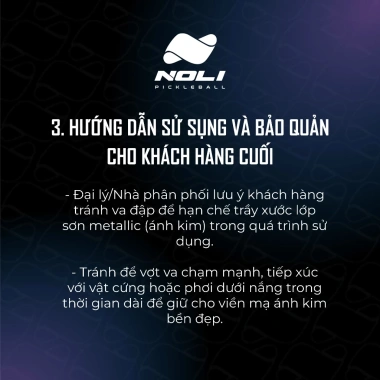 Vợt Tập Pickleball NOLI PRACTICE - Luyện phản xạ, độ chính xác, điểm ngọt giá 450.000 VND 7 Vợt Tập Pickleball NOLI PRACTICE - Luyện phản xạ, độ chính xác, điểm ngọt giá 450.000 VND 7