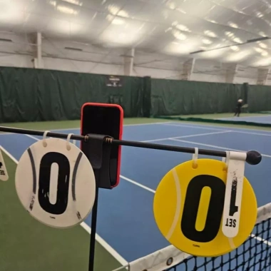 Vợt Tennis Camera 3D kẹp lưới - Ghi hình, phân tích trận đấu, giá chỉ 202.555 VND