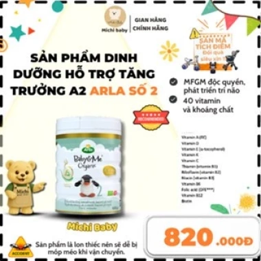 Voucher 100k + Tặng Sữa Arla Baby&Me Organic A2 HMO Đan Mạch - 1.015.000đ 3 Voucher 100k + Tặng Sữa Arla Baby&Me Organic A2 HMO Đan Mạch - 1.015.000đ 3