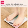 Voucher 20K Cân điện tử Deli E86.120 màu ombre, đo chính xác, tải 180kg - Giá 259.000đ 6