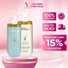 Voudioty Keratin X9 500ml - Dầu gội xả biotin collagen phục hồi tóc hư tổn, giảm giá 220k VND