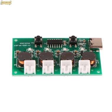 Vườn DC5V Type-C Máy Tạo Độ Ẩm 4 Phun Sương, Điều Khiển Bảng Mạch, Hóa Phim Tấm Oscillag