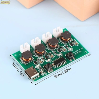 Vườn DC5V Type-C Máy Tạo Độ Ẩm 4 Phun Sương, Điều Khiển Bảng Mạch, Hóa Phim Tấm Oscillag