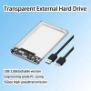 Vườn Trong Suốt 2.5/3.0 Inch 4TB HDD/SSD Ốp Lưng Micro-b USB3.1 UASP SATA III Laptop - Giá chỉ 63.500đ