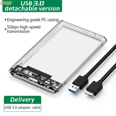 Vườn Trong Suốt 2.5/3.0 Inch 4TB HDD/SSD Ốp Lưng Micro-b USB3.1 UASP SATA III Laptop - Giá chỉ 63.500đ 2 Vườn Trong Suốt 2.5/3.0 Inch 4TB HDD/SSD Ốp Lưng Micro-b USB3.1 UASP SATA III Laptop - Giá chỉ 63.500đ 2