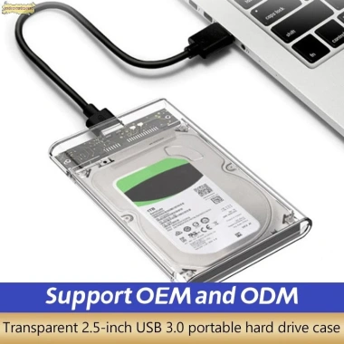 Vườn Trong Suốt 2.5/3.0 Inch 4TB HDD/SSD Ốp Lưng Micro-b USB3.1 UASP SATA III Laptop - Giá chỉ 63.500đ