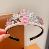 Vương miện băng giá kim cương ngọc trai - Phụ kiện biểu diễn cho bé gái, chỉ 39.600₫ 7