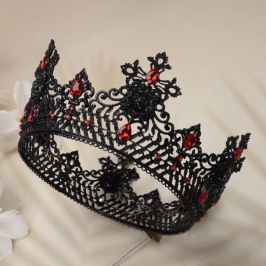 Vương Miện Baroque Châu Âu Đơn Giản - Mũ Đội Đầu Nữ Hoàng, Giá 446.040₫