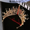 Vương miện Baroque Onetimingfine cho cô dâu bé gái - Tiara tóc đá quý, chỉ 150.096₫ 2