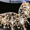 Vương miện Baroque Onetimingfine cho cô dâu bé gái - Tiara tóc đá quý, chỉ 150.096₫ 4
