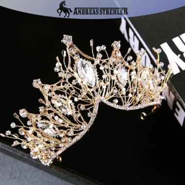 Vương miện Baroque Onetimingfine cho cô dâu bé gái - Tiara tóc đá quý, chỉ 150.096₫ 5 Vương miện Baroque Onetimingfine cho cô dâu bé gái - Tiara tóc đá quý, chỉ 150.096₫ 5