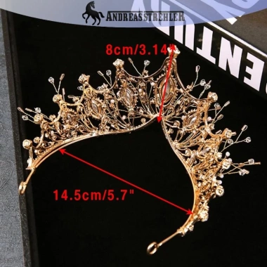 Vương miện Baroque Onetimingfine cho cô dâu bé gái - Tiara tóc đá quý, chỉ 150.096₫ 9 Vương miện Baroque Onetimingfine cho cô dâu bé gái - Tiara tóc đá quý, chỉ 150.096₫ 9